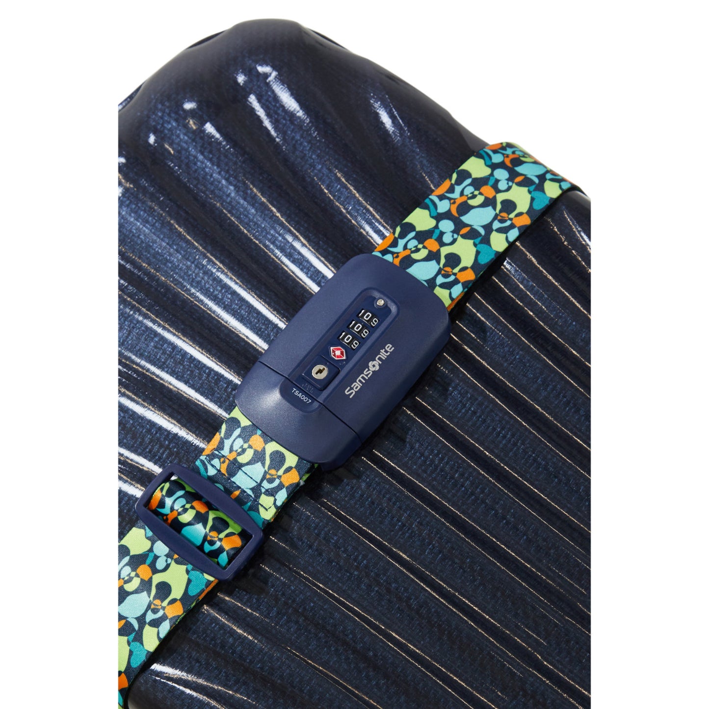 Samsonite TA Revolution Luggage Strap/TSA Lock colorwave