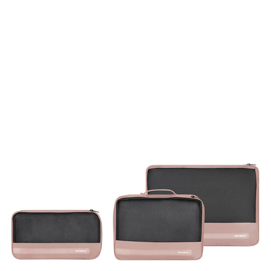 Samsonite TA Revolution Set Of 3 Packing Cubes rose