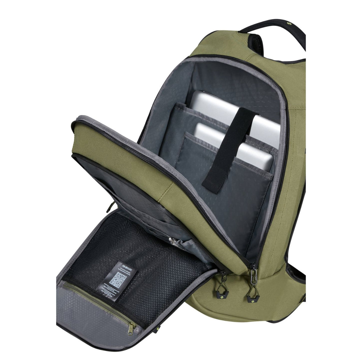 Samsonite Ecodiver Laptop Backpack L LTD waxed wasabi