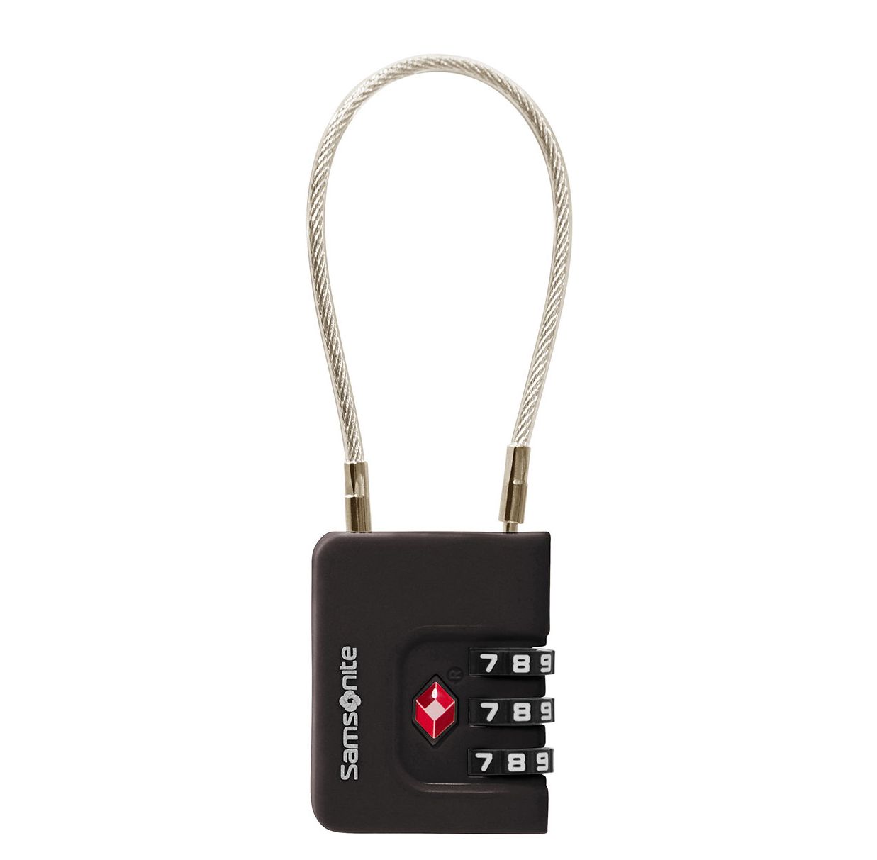Samsonite TA Revolution Cablelock 3 Dial TSA black
