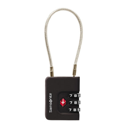 Samsonite TA Revolution Cablelock 3 Dial TSA black