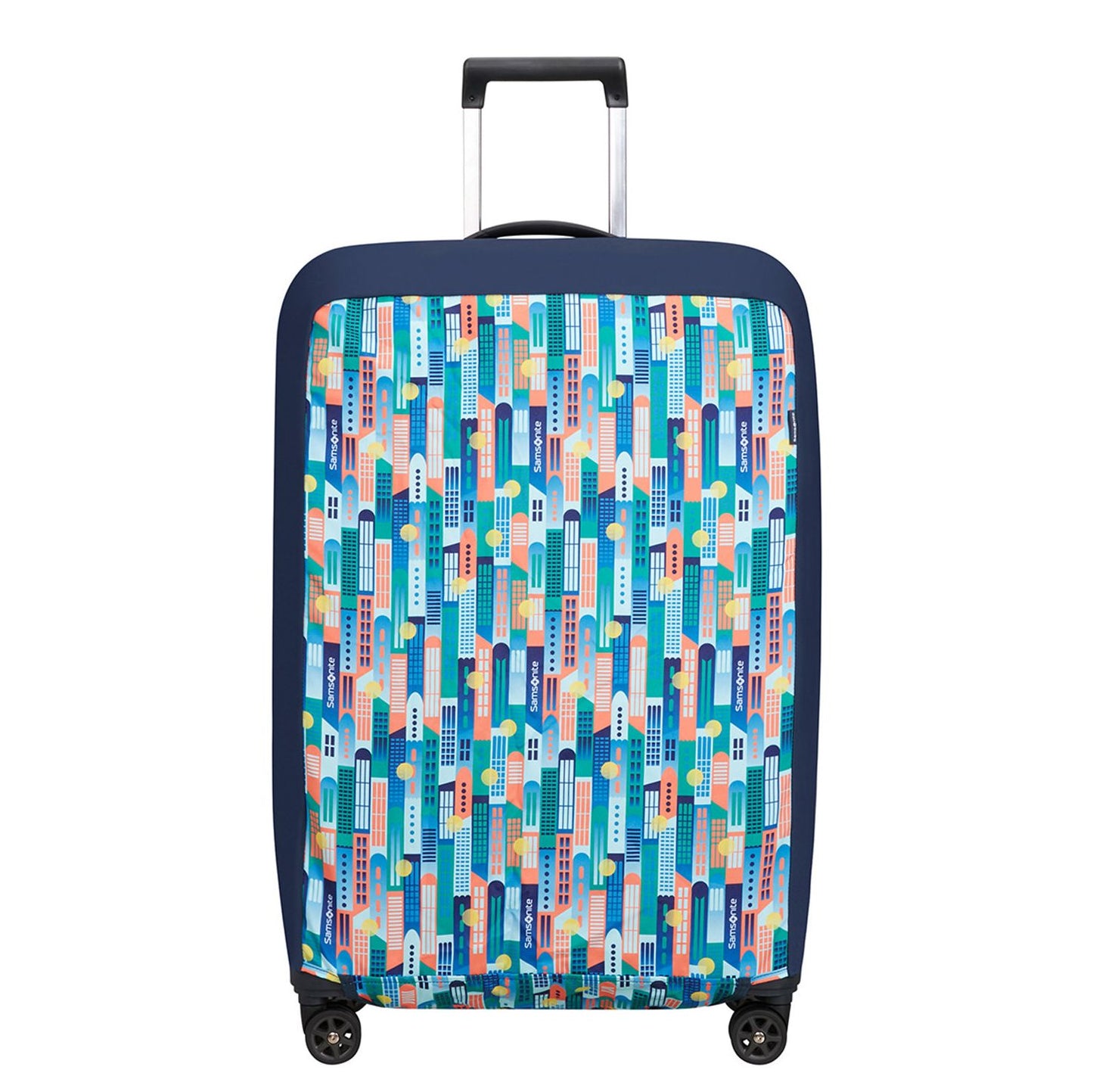 Samsonite TA Revolution Foldable Luggage Cover L city print