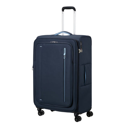 American Tourister Cloudrider  Spinner L Expandable TSA sky navy