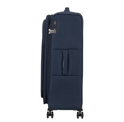 American Tourister Cloudrider  Spinner L Expandable TSA sky navy