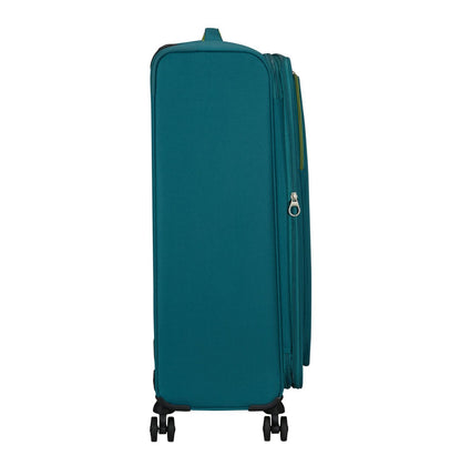 American Tourister Cloudrider  Spinner L Expandable TSA misty teal