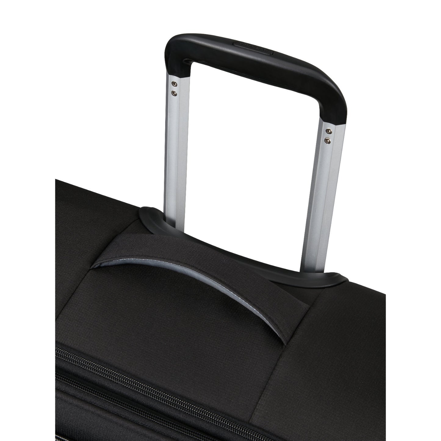 American Tourister Cloudrider  Spinner M Expandable TSA jet black
