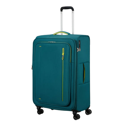 American Tourister Cloudrider  Spinner L Expandable TSA misty teal
