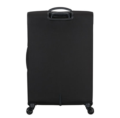 American Tourister Cloudrider  Spinner L Expandable TSA jet black