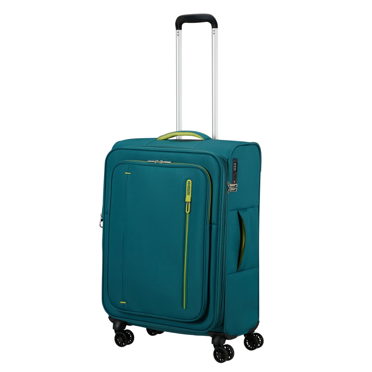 American Tourister Cloudrider  Spinner M Expandable TSA misty teal