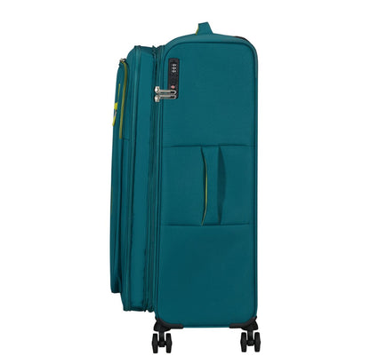 American Tourister Cloudrider  Spinner L Expandable TSA misty teal