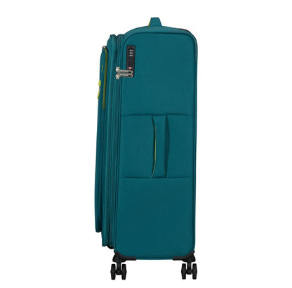 American Tourister Cloudrider  Spinner L Expandable TSA misty teal