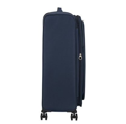 American Tourister Cloudrider  Spinner L Expandable TSA sky navy