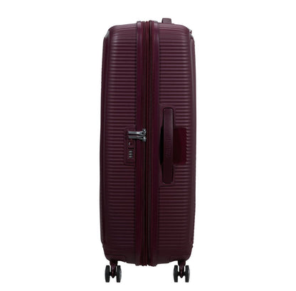 American Tourister Soundbox Spinner 77/28 TSA Expandable wild cherry