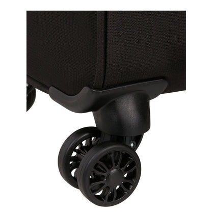 American Tourister Cloudrider  Spinner S Expandable TSA jet black