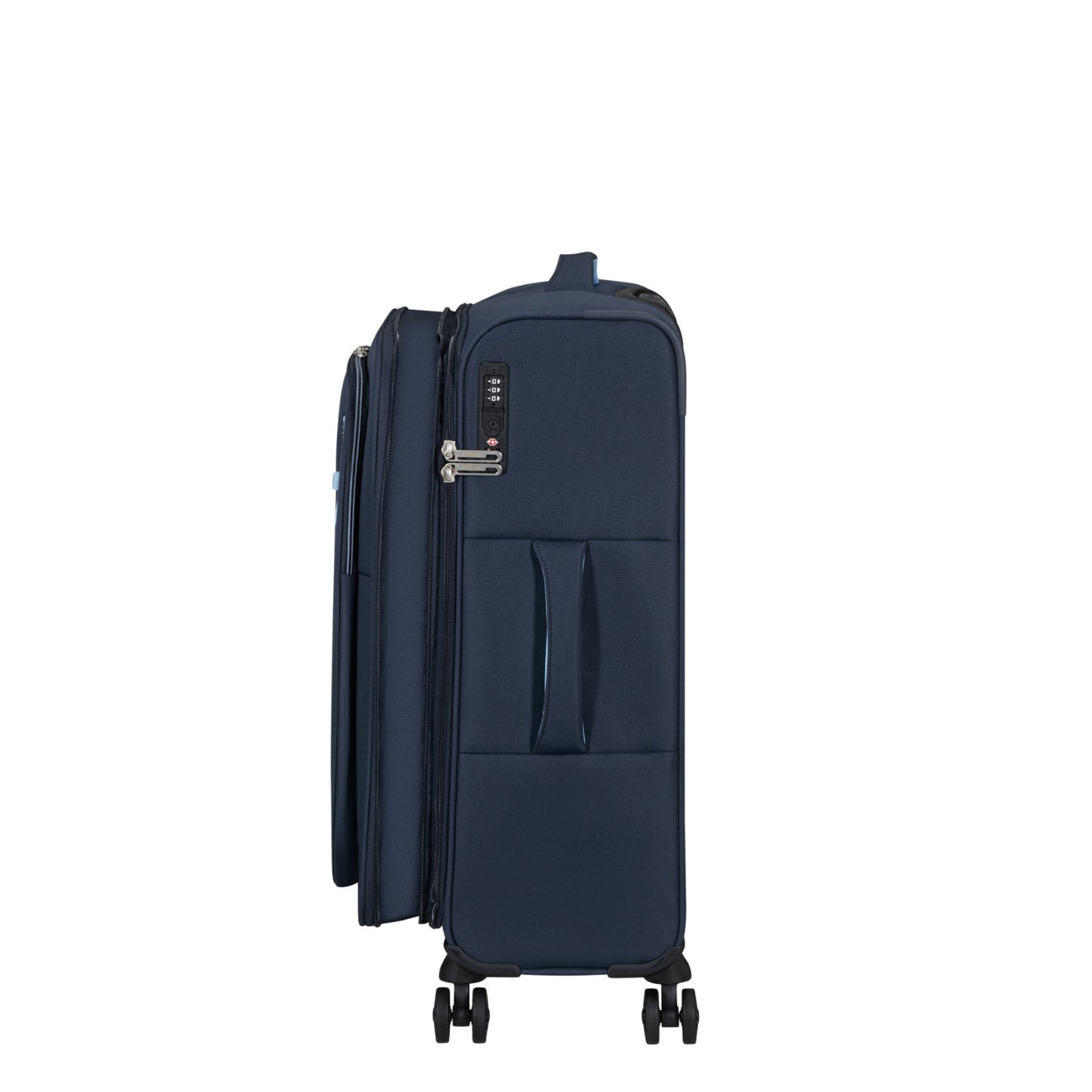 American Tourister Cloudrider  Spinner M Expandable TSA sky navy