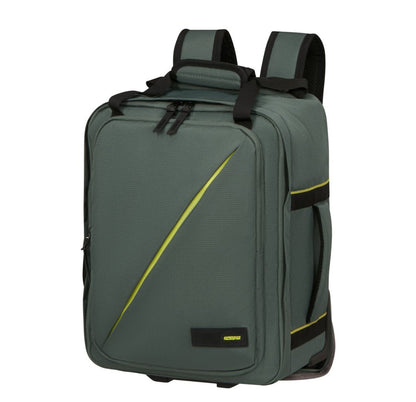 American Tourister Take2Cabin Backpack/Wheels MS dark forest