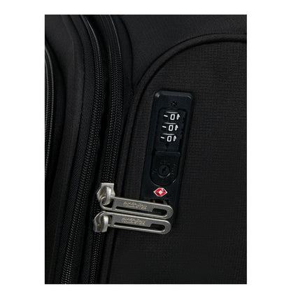 American Tourister Cloudrider  Spinner S Expandable TSA jet black