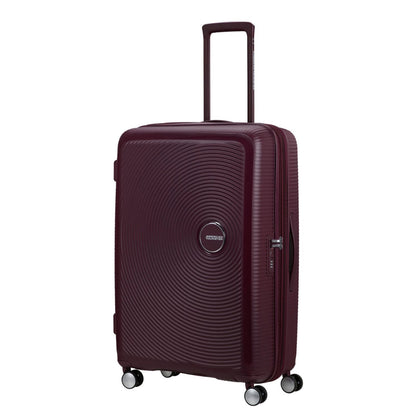 American Tourister Soundbox Spinner 77/28 TSA Expandable wild cherry