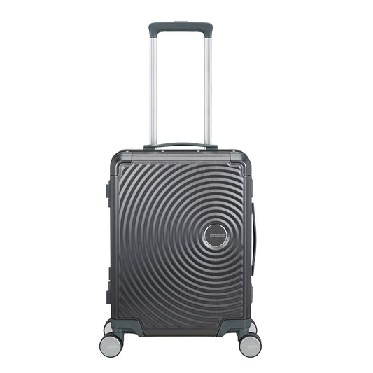 American Tourister Soundbox Alu Spinner 55/20 TSA brushed anthracite