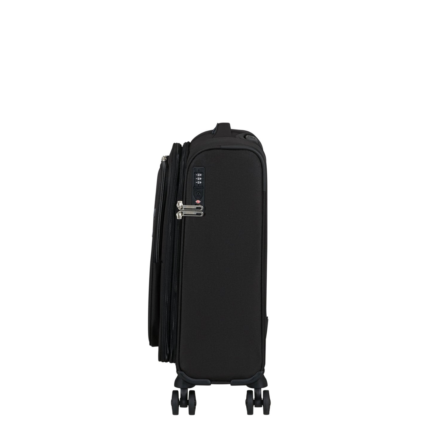 American Tourister Cloudrider  Spinner S Expandable TSA jet black