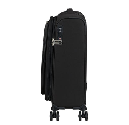 American Tourister Cloudrider  Spinner S Expandable TSA jet black