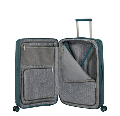 American Tourister Fastforward Spinner 68/25 TSA Expandable totally teal
