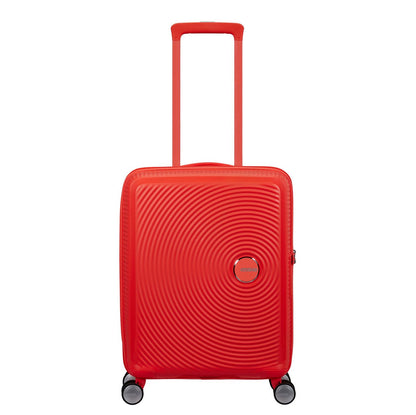 American Tourister Soundbox Spinner 55/20 TSA Expandable neon orange