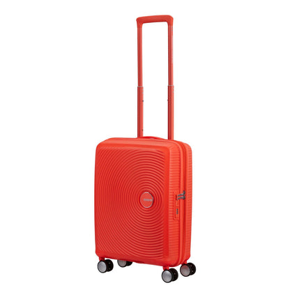 American Tourister Soundbox Spinner 55/20 TSA Expandable neon orange