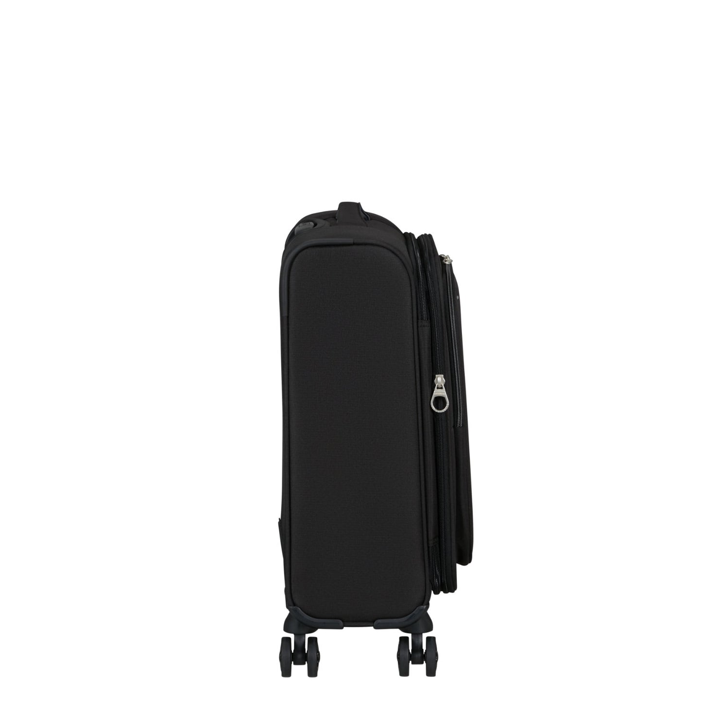 American Tourister Cloudrider  Spinner S Expandable TSA jet black