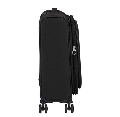 American Tourister Cloudrider  Spinner S Expandable TSA jet black