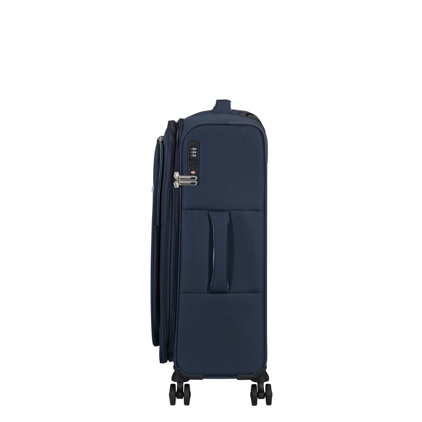 American Tourister Cloudrider  Spinner M Expandable TSA sky navy