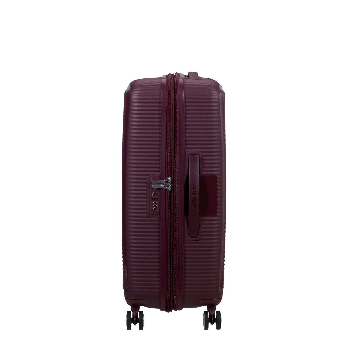 American Tourister Soundbox Spinner 67/24 TSA Expandable wild cherry