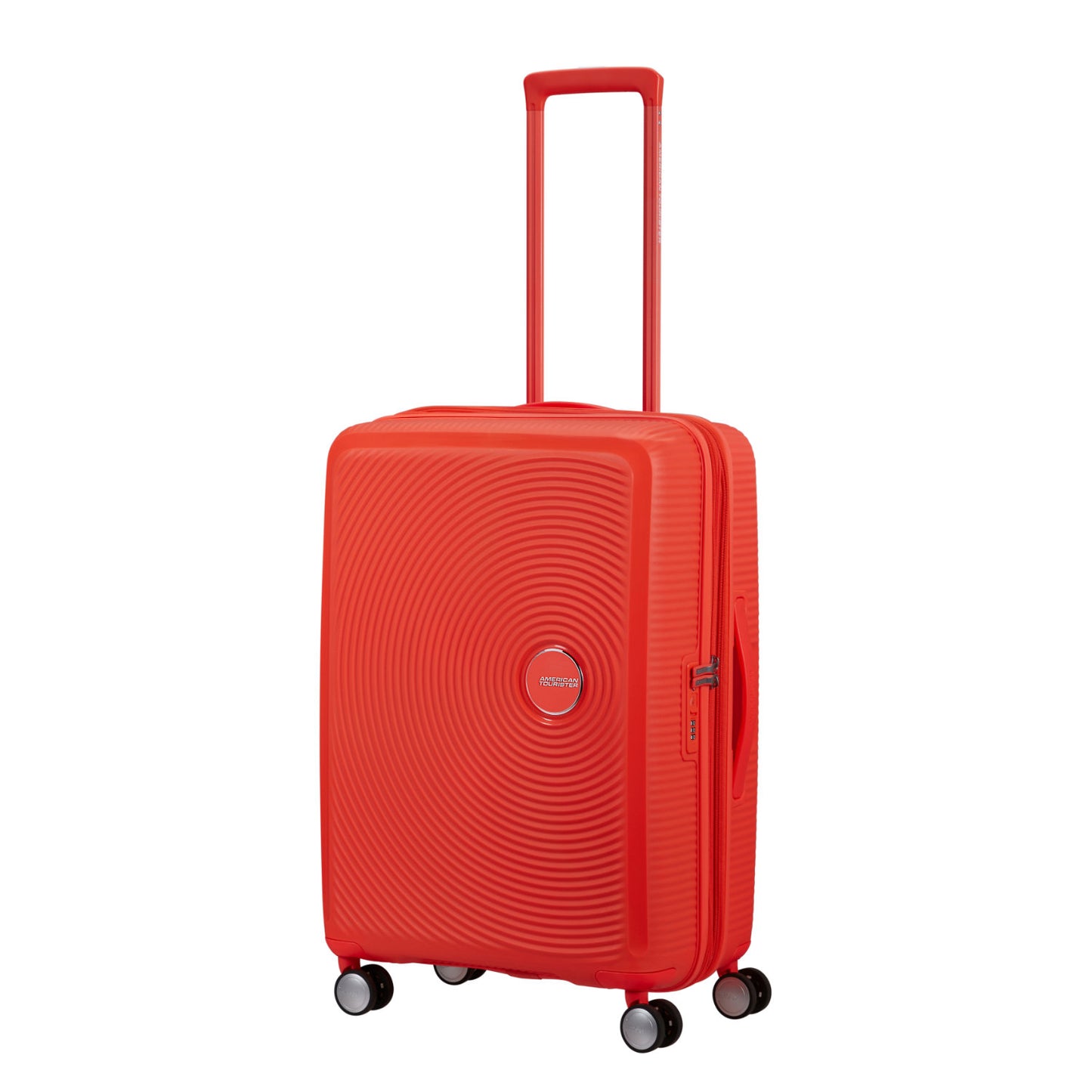 American Tourister Soundbox Spinner 67/24 TSA Expandable neon orange