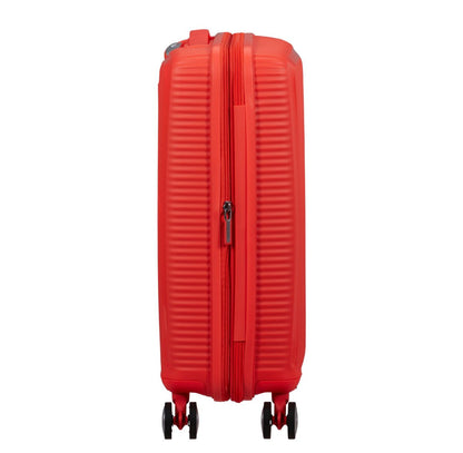 American Tourister Soundbox Spinner 55/20 TSA Expandable neon orange
