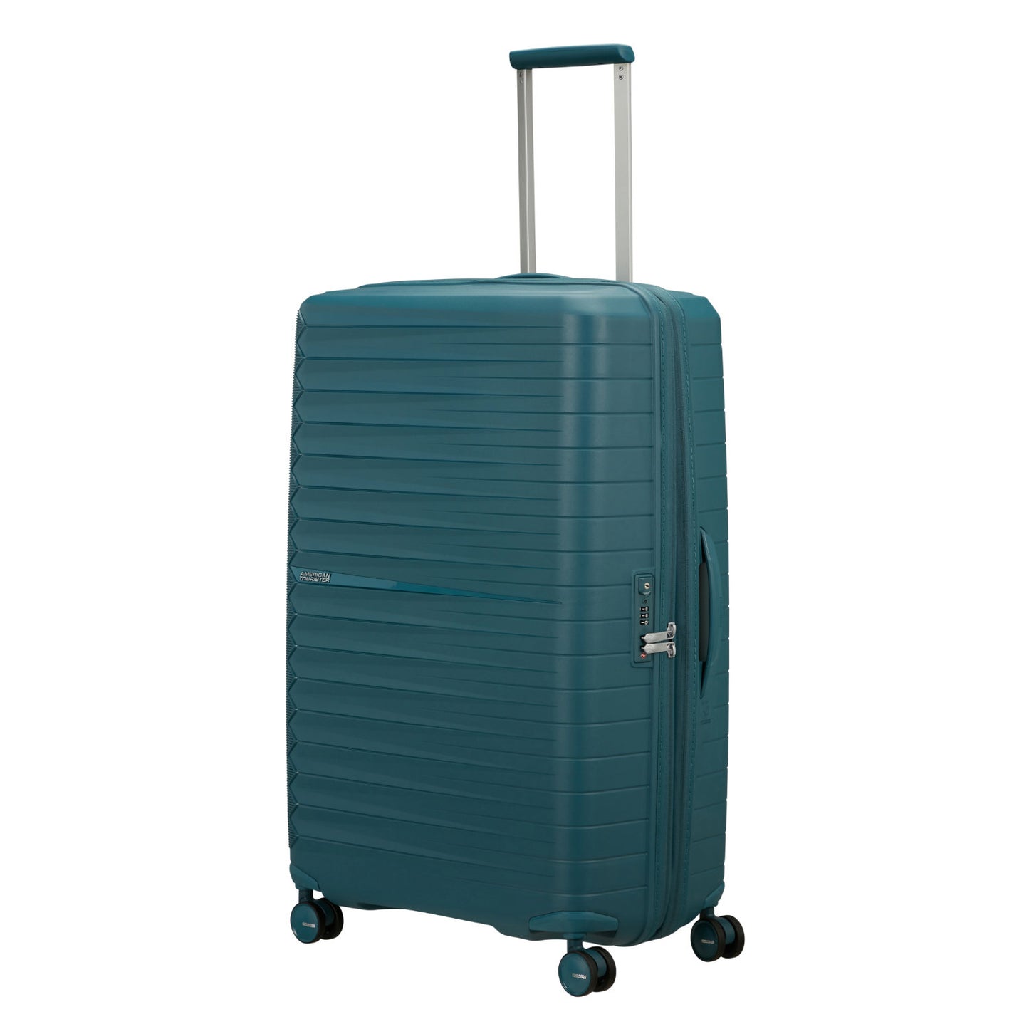 American Tourister Fastforward Spinner 78/29 TSA Expandable totally teal