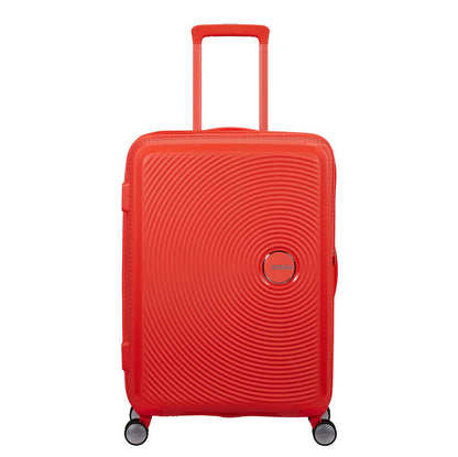 American Tourister Soundbox Spinner 67/24 TSA Expandable neon orange