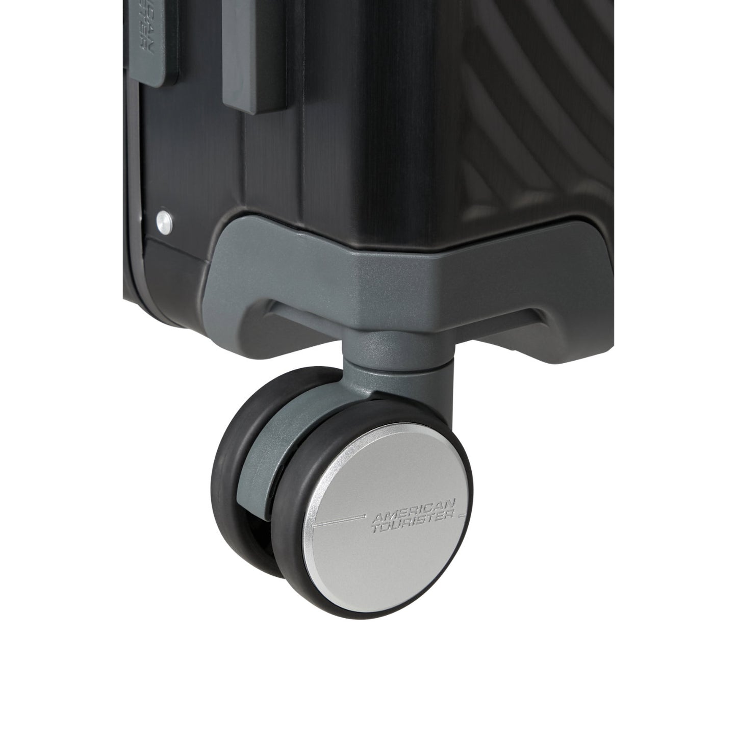 American Tourister Soundbox Alu Spinner 55/20 TSA brushed anthracite