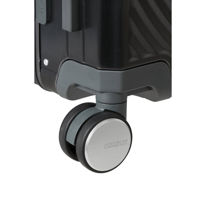 American Tourister Soundbox Alu Spinner 55/20 TSA brushed anthracite