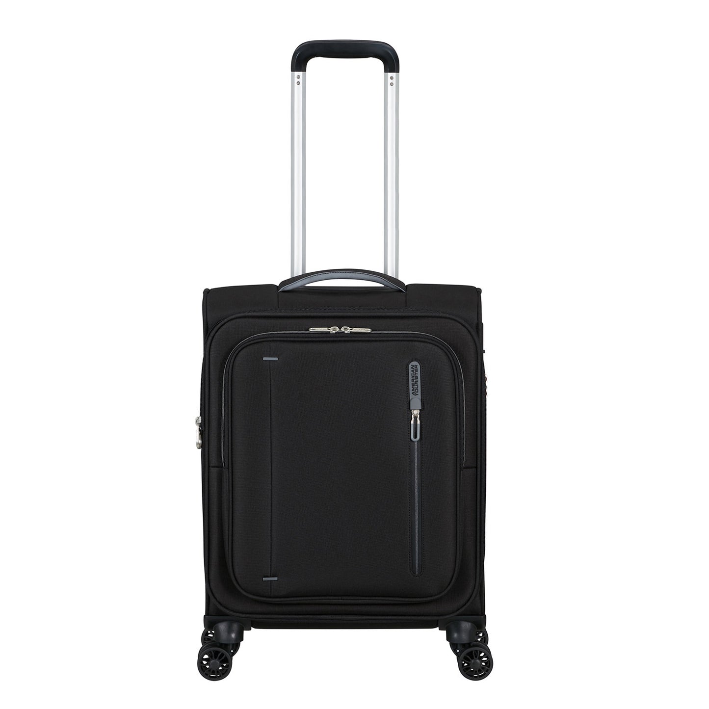 American Tourister Cloudrider  Spinner S Expandable TSA jet black