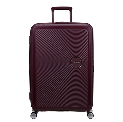 American Tourister Soundbox Spinner 77/28 TSA Expandable wild cherry