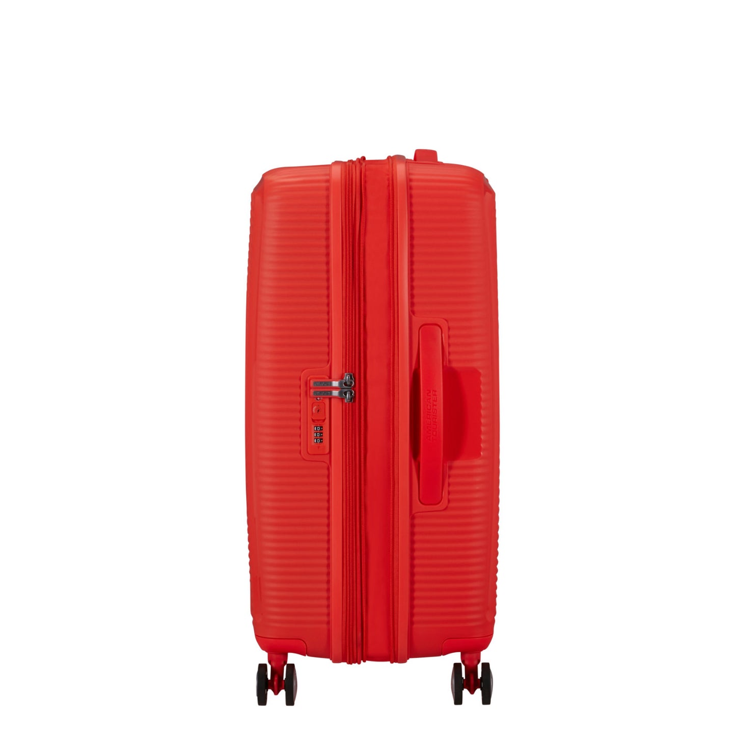 American Tourister Soundbox Spinner 67/24 TSA Expandable neon orange