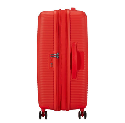 American Tourister Soundbox Spinner 67/24 TSA Expandable neon orange