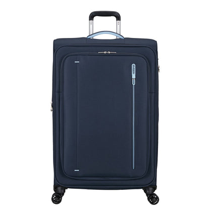 American Tourister Cloudrider  Spinner L Expandable TSA sky navy