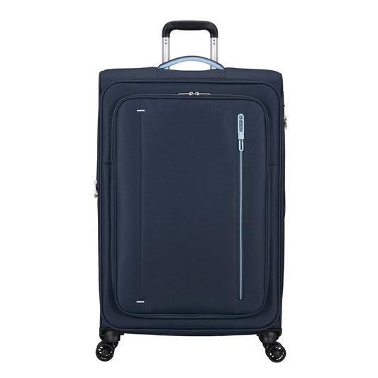 American Tourister Cloudrider  Spinner L Expandable TSA sky navy