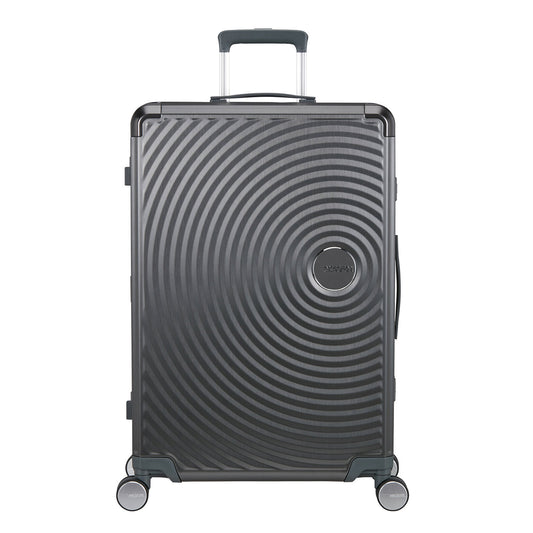 American Tourister Soundbox Alu Spinner 77/28 TSA brushed anthracite