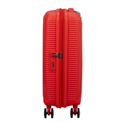 American Tourister Soundbox Spinner 55/20 TSA Expandable neon orange