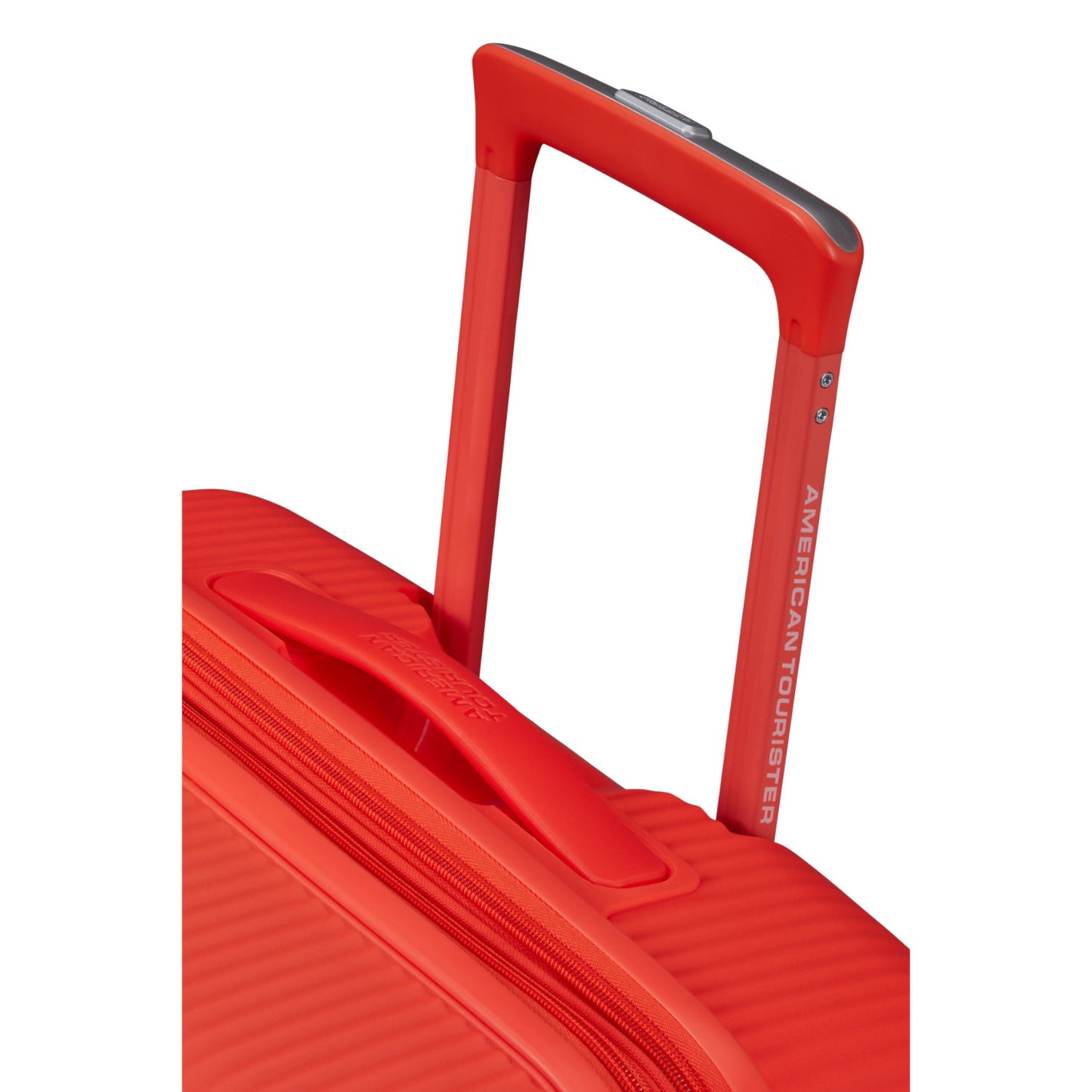 American Tourister Soundbox Spinner 67/24 TSA Expandable neon orange