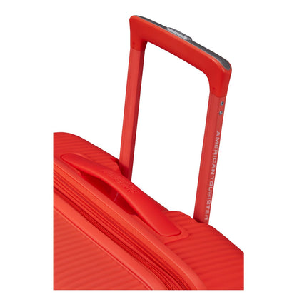 American Tourister Soundbox Spinner 67/24 TSA Expandable neon orange