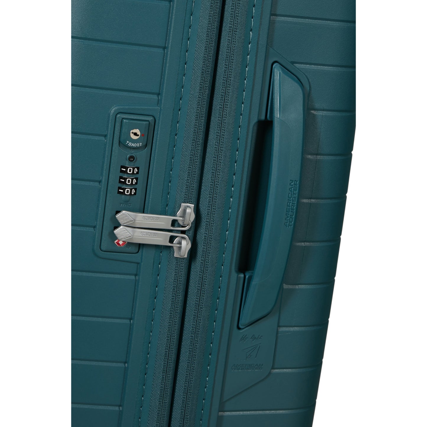 American Tourister Fastforward Spinner 68/25 TSA Expandable totally teal