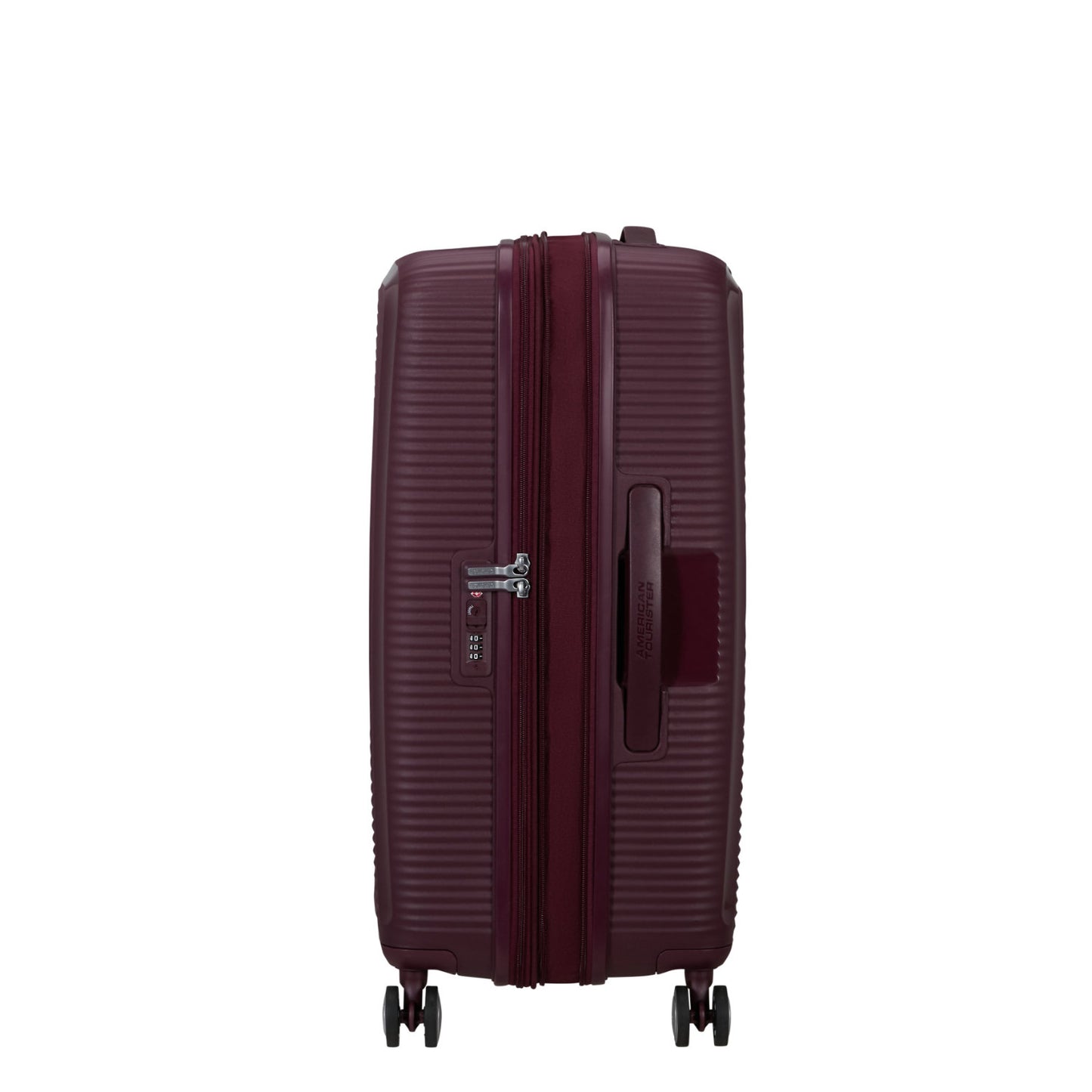 American Tourister Soundbox Spinner 67/24 TSA Expandable wild cherry